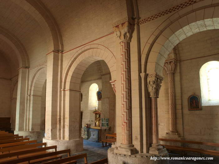NAVE CENTRAL HACIA EL NORTE DESDE LA CABECERA